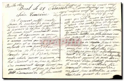 Scène hivernale — paysage enneigé avec sapins — éditeur DIX PARIS n°236 — Verso