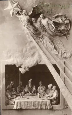 Natal — Anúncios dos Anjos — D. Martineau, Paris, n° 299