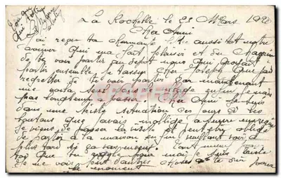 Fille en tenue d'été — scène de printemps avec fleurs — éditeur J. Juvéy, n° 3830 — Verso