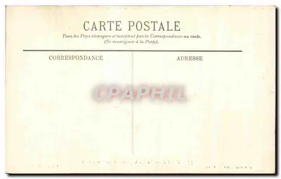 Perin — La Duthé (Mujer acostada) — L. Michaud, ed. Reims, n°78 — Reverso