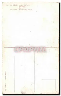 Zima w Tkachenko — Charków — wydawca Tkachenko, nr 728 — Rewers