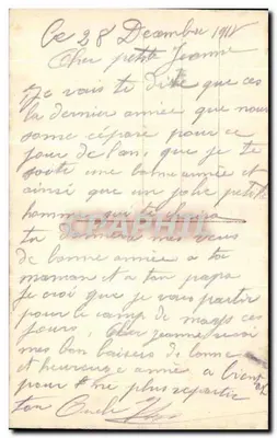 Stara pocztówka DIX PARIS 2070/4 — Rewers