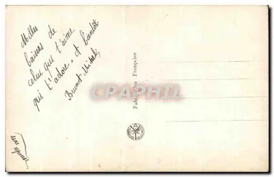 Młody para w strojach epoki — wydawca Noyer n°3331 — Rewers