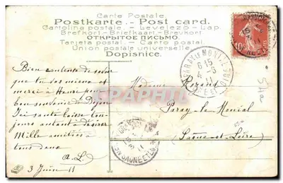 Rosas amarelas e botões — ilustração — editor desconhecido — Verso