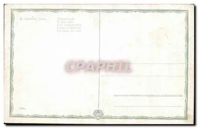 Scena jeziora — rybacy w rybactwie — wydawca B. Genzmer, n° 2680 — Rewers