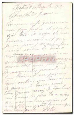 Buquê de hortênsia — Boa Ano — E.M. 125 — Verso