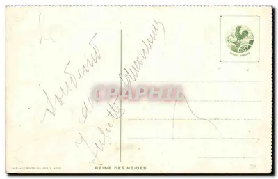 Rosas — ilustração — L. Giry, editada por Ch. Revet, Paris, N°85 — Verso
