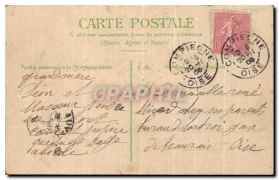 Arranjo de rosas e flores azuis — editor não visível — número de série não visível — Verso