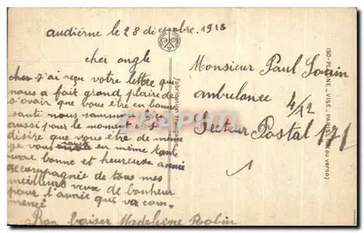 Mulher com chapéu — Boa Ano — Editor $O, n° 115 — Verso