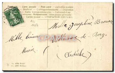 Fiolety — poezja — Nr 6097 Brillant — Rewers