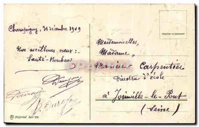 Pansy — Wesołych Świąt — Wydane w Niemczech — Rewers