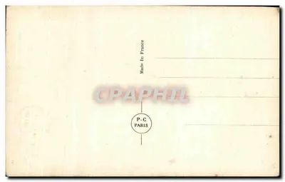 Dziecko z bukietem róż — Wesołych Świąt — P-C Paris n°4305 — Rewers