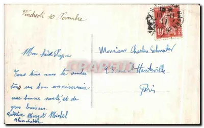Dziecko w stroju marynarki — Nowy Urodziny — CP 6015 — Rewers