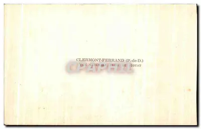 Clermont-Ferrand — widok z lotniska — Rewers
