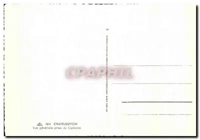 Châtelguyon — Algemene uitzicht genomen vanaf het Calvaire — Châtelguyon — Achterkant