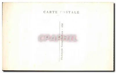 Cordes - Moinho Manoir de la Tour (século XIV) — Le Tarn Illustre, editor Phototypie Tarnaise-Poux, Albi, n° 2087 — Verso