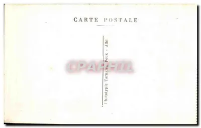 Cordes — Kościół św. Michała, XIII–XV w. — Mon. historyczne — Fototypia Tarnaise, Poux - Albi — Rewers