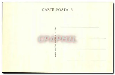 Auguste Rodin — La Pensée — wydane przez Braun & Cie, Paryż — Rewers