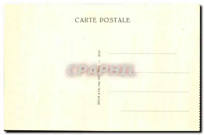 Os burgueses de Calais — Auguste Rodin — editor BRAUN & Cie, Paris — Verso