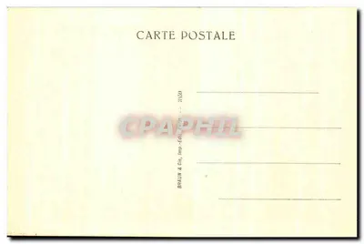 Pallas zakończona Parthénonem — rzeźba Augusta Rodina — wydawca Braun & Cie, Paryż — Rewers