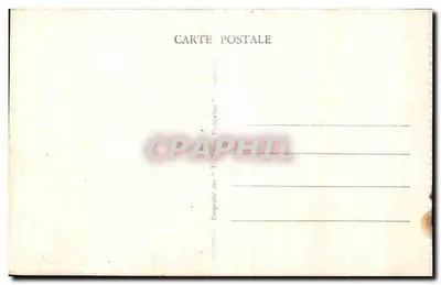 Kreścioł na mostku-castlu — Stara kaplica — Wydawca « Trésor des Français » — Rewers