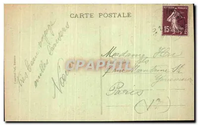 Altar e Estátua de São Miguel — Igreja Paroquial de Mont-St-Michel — coroado em 3 de julho de 1877 — Verso