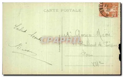 Le Mont-Saint-Michel — La Tour du Nord (XIIIe siècle) — éditeur Laurent Négranes, n° 210 — Verso