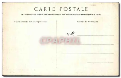 Monte-Santo-Michel — A Sala dos Cavaleiros — G.F. n°1671 — Verso