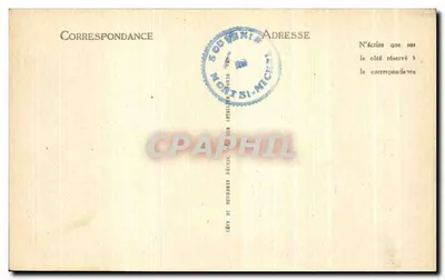 Monte-Santo-Michel — Vista Geral — LL — Verso