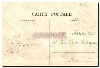 Mont-Saint-Michel — Lado Nordeste — G. B. Collection — Verso