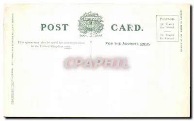 Zamek Windsor — Pokój Waterloo — Peacock Brand, n° 5459 B — Rewers