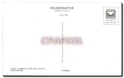 Jezioro Lubnaig i Ben Shein — Perthshire — Coloumaster International — Rewers