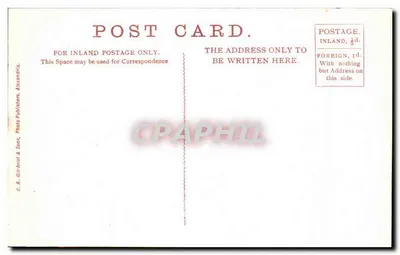 As Ilhas & Luss, Loch Lomond — G. R. Gilchrist & Sons, Alexandria — Verso