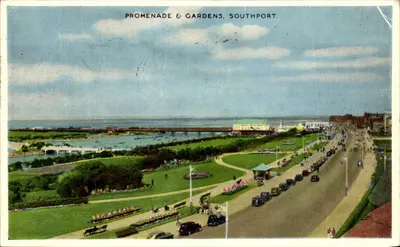Promenade & Gardens, Southport — T. W. Dennis & Sons, Ltd. — Série NEWCOLOUR