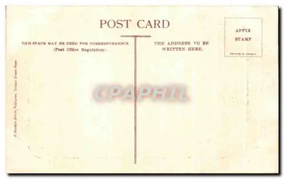 Widok na Embankment Victoria w Londynie — widok z parowcem i obeliskiem — E. Gordon Smith, Stroud Green Road — Rewers