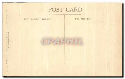 Londyn - Statua Petera Pania — wydawca Photocrom Co. Ltd. n°29 — Rewers