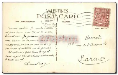 St. Paul's and Ludgate Hill, Londyn — widok miejski z autobusami i wydawcą J.V. n° 98645 — Rewers