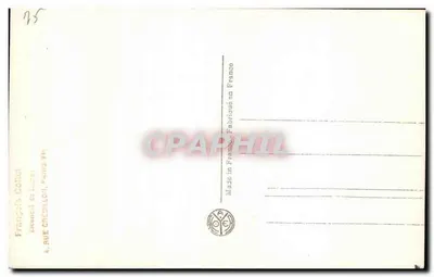 Paryż — Wieża Eiffla — Frangola Cotluit, nr 134 — Rewers