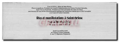 Parata del corteo del Presidente della Repubblica a Saint-Brieuc — E. Hamonic, 588. — Verso