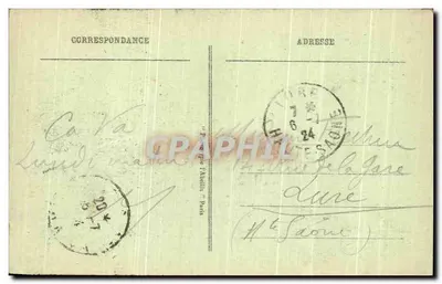PARIS - Dach Hôtel des Invalides — wydawca nieznany, nr 144 — Rewers