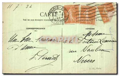 Paryż — Trocadéro i Most Ieny — L. D. — Rewers
