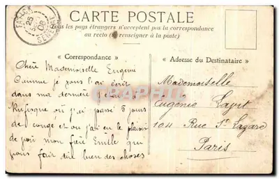 Rufisque — Une Rue de Rufisque. Un Jour de Fête — Robert, édit. à Rufisque, n°2 — Verso