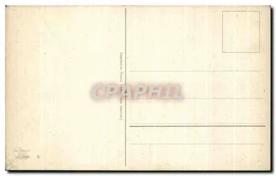 Castelo em colina — vista pitoresca — Éditions S. Pichard, n°5 — Verso