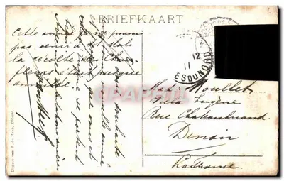 Groote Kerk, Dordrecht — gravura — No. 36 — Verso