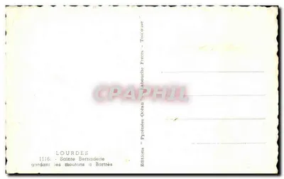 Lourdes — Wspomnienie z Lourdes — Wydawnictwo Océan — Rewers