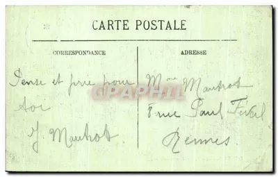 Lourdes — De Kroonende Maagd — LL. — Achterkant