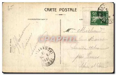 Lourdes — Widok ogólny — Wydanie P. Viron, nr 41 — Rewers