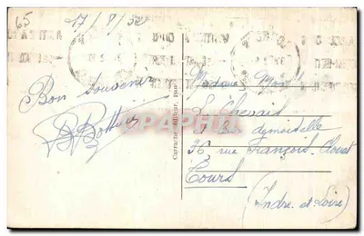 Lourdes — Bazylika i Jaskinia — C.C. 4 Lourdes — Rewers
