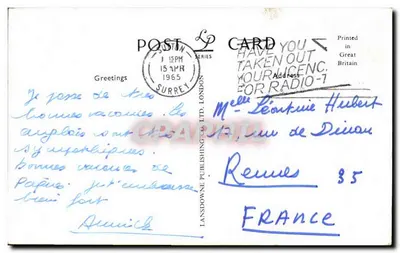 WITAJ W LONDYNIE — Lansdowne Publishing Co. Ltd. — seria L.P.444A — Rewers