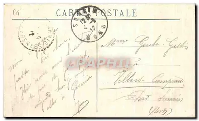 Lourdes — Ogólny widok — wydawca nieznany, nr serii 10 — Rewers